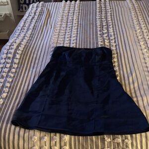 Elegant Navy Blue Women's Skirt